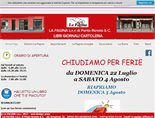 Tablet Screenshot of librerialapagina.com